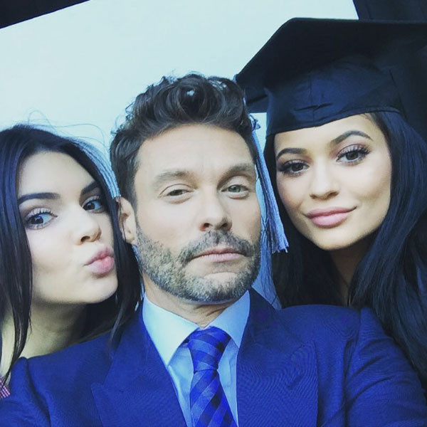 Ryan Seacrest Hosts Kendall Jenner And Kylie Jenners High School
